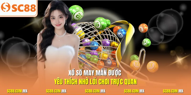 Xổ số may mắn được yêu thích nhờ lối chơi trực quan